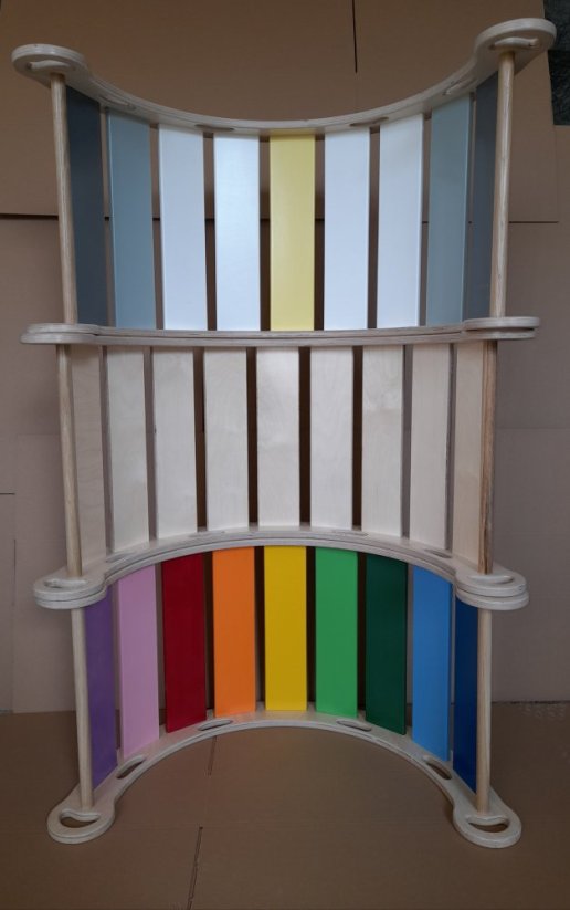 Montessori duhová houpačka XXL