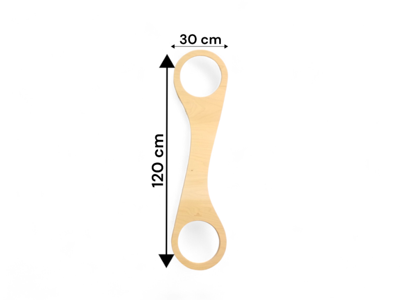 Balanční lávka 119 cm ke kamenům Stapelstein a dalším - Varianty: 2. úzká