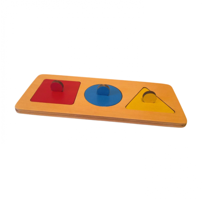 Geometrické tvary vkládačka