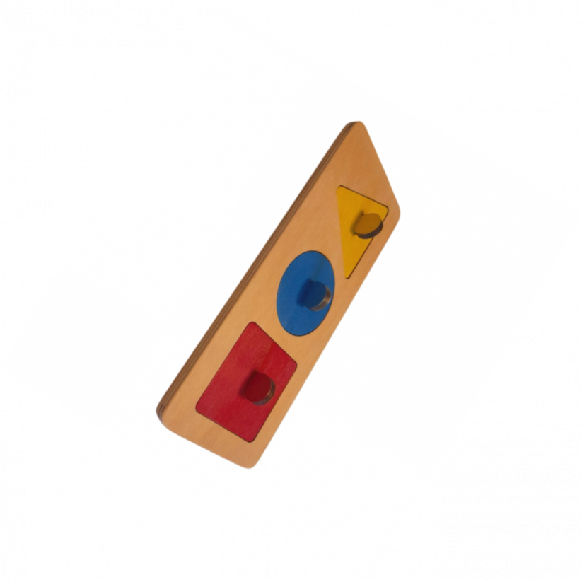 Geometrické tvary vkládačka
