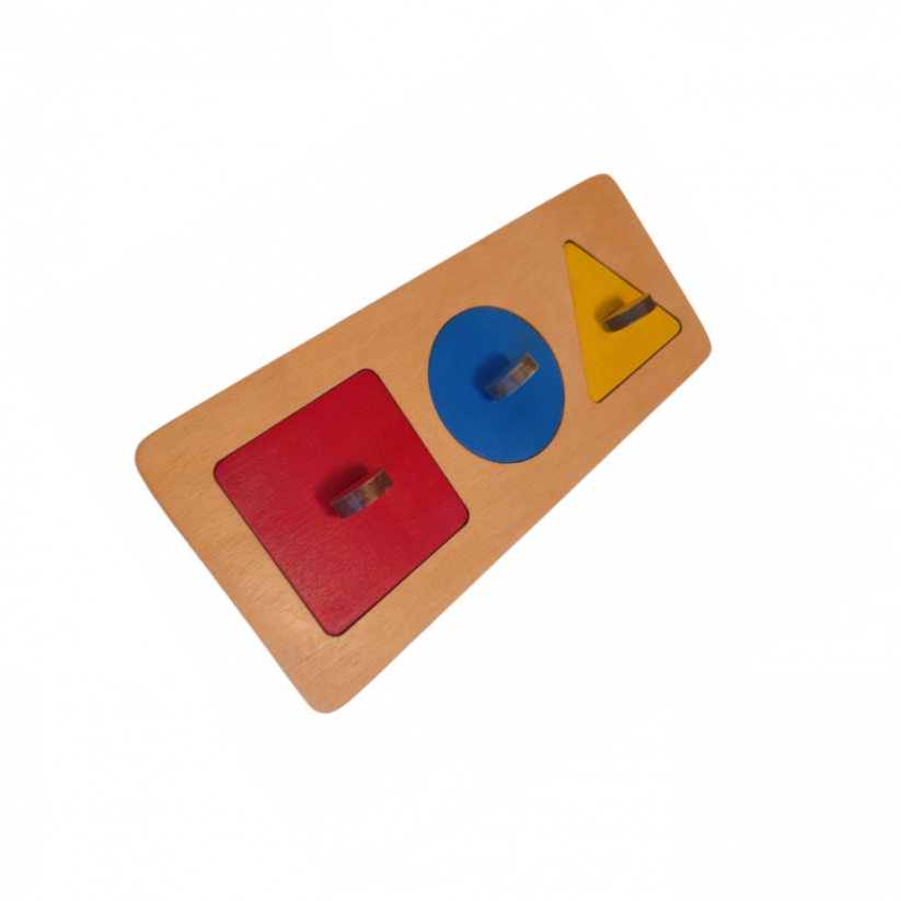 Geometrické tvary vkládačka