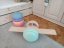 Balancing rocker for Stapelstein stones