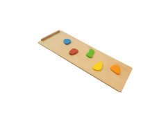 Oboustranné prkno s chyty k montessori houpačce