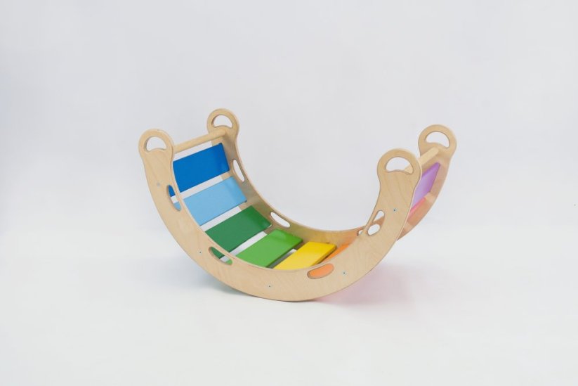 Montessori duhová houpačka XXL